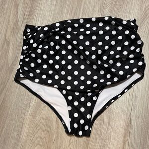 Maternity high rise swim bottom